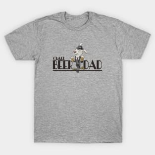 Craft Beer Rabbit Dad T-Shirt